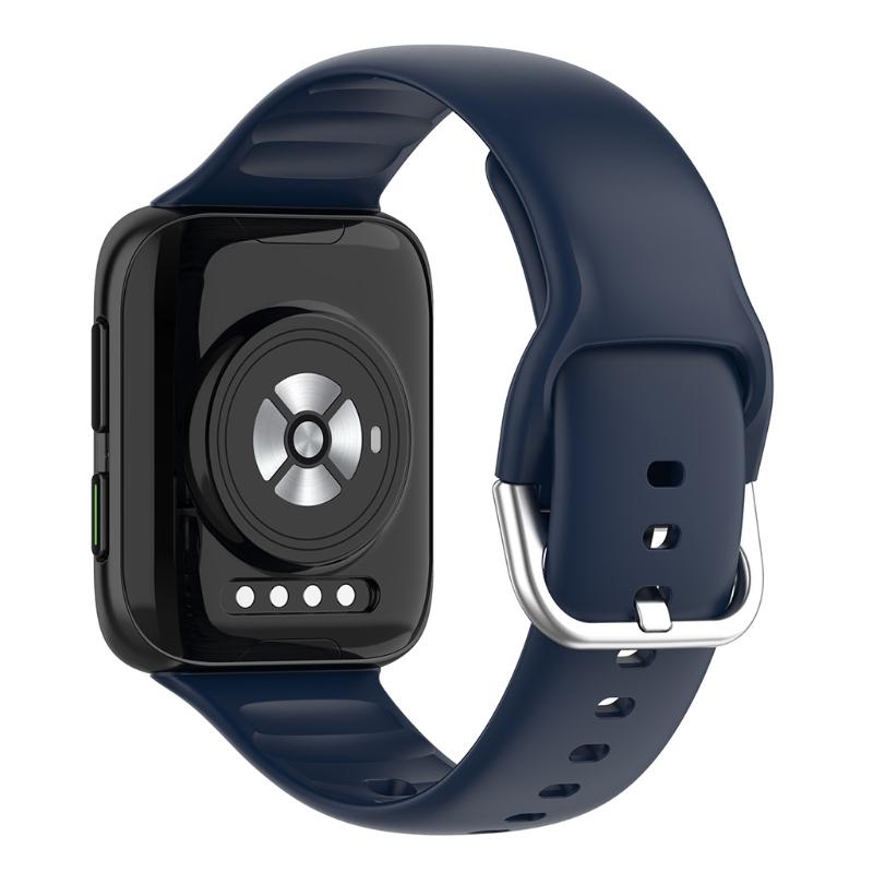 Suitable for  Watch2 42/46mm Durable Sweatproof Adjustable Fashion Silicone Wristband Link Bracelet Watch Band Strap