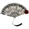 Retro Cosplay Hand Fans European Show Dance Fans Rose Lace Folding Fan  Wedding Party Decoration