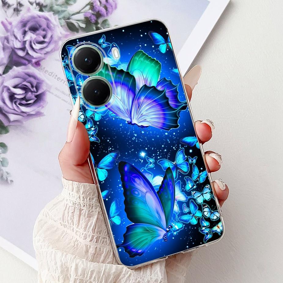 For Xiaomi Poco X7 Pro 5G Case Stylish Painted Cover Clear Silicone Phone Case For Xiaomi Poco X7 PocoX7 Pro X7Pro 5G Soft Shell