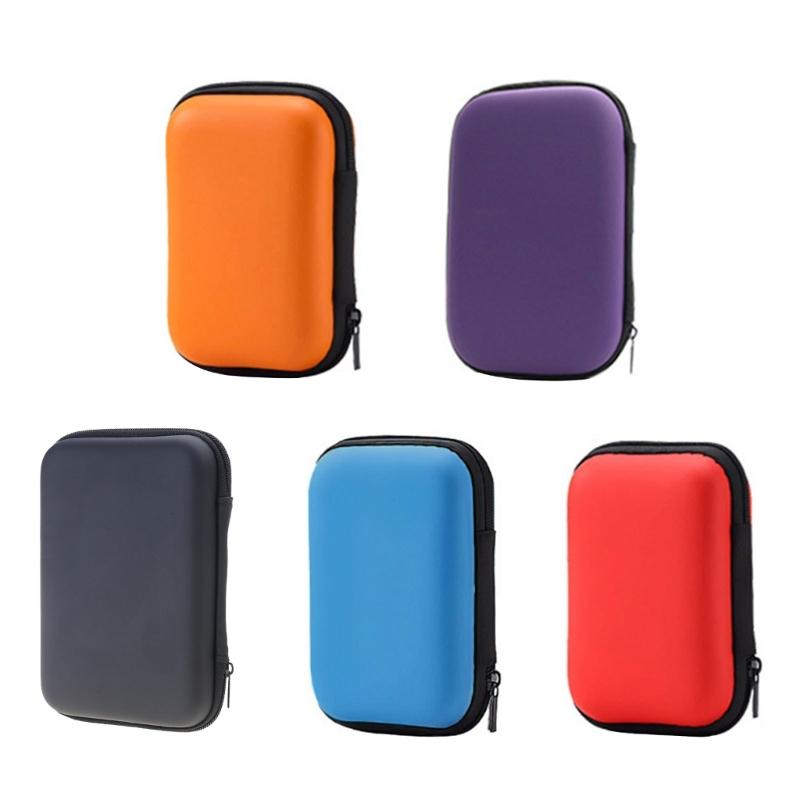 Handheld Game Console EVA Bag with Pocket Scratchproof Storage Box for R36S Protector Case Travel Carrying Pouch