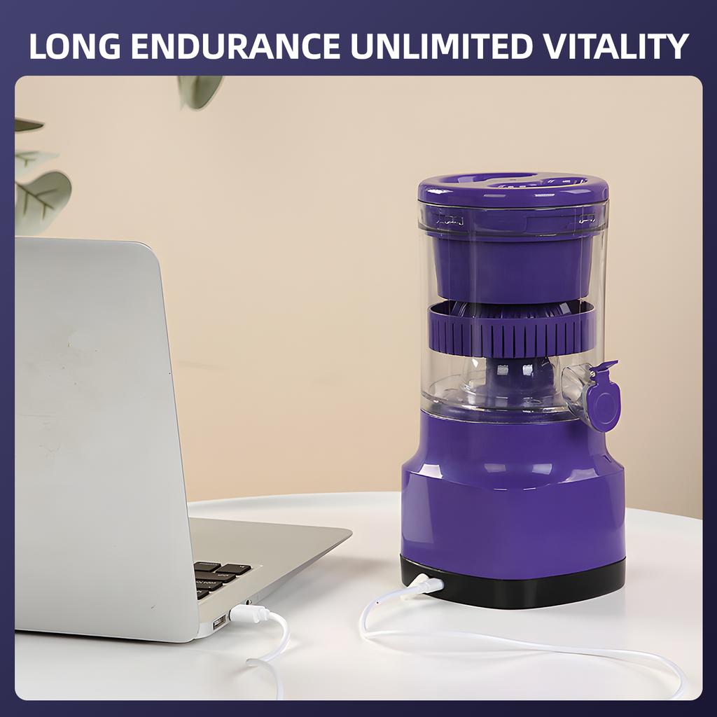 Spremiagrumi elettrico USB ricaricabile ad alta resa di succo, spremiagrumi automatico senza fili