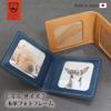 Photo Genuine Tochigi Leather [AIKA] Mini-size Frame, (Brick)