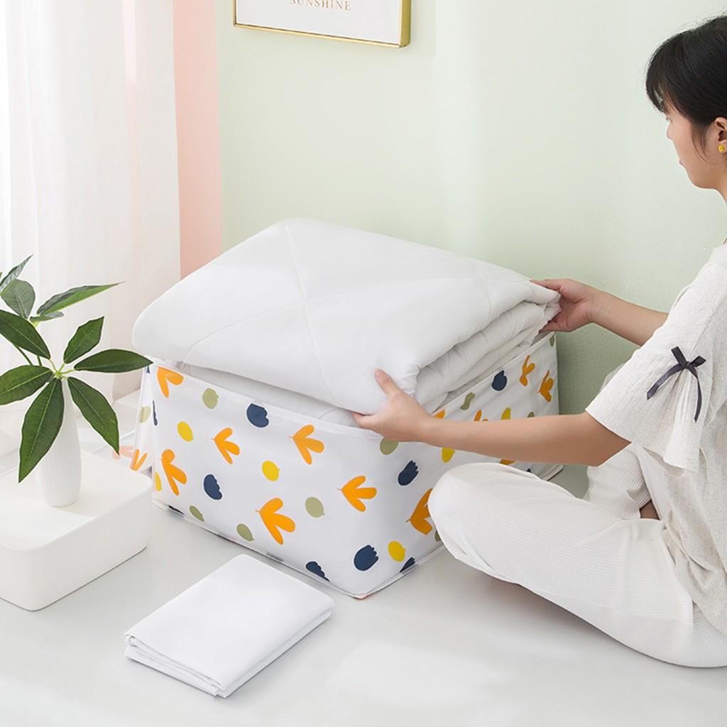 Katlanabilir Saklama Çantası Elbise Battaniye Yorgan Dolap Kazak Organizatör Kutusu Kılıfı
