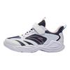 Anta Comfortable Versatile Lightweight Shock Absorbing Low Top Kids Running Shoes Kids sneaker White New-Ink-Blue Pink A22435522N-1