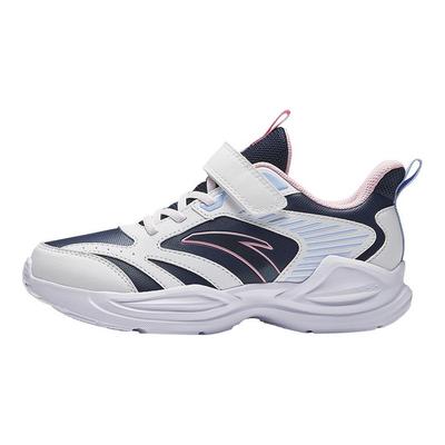 Comfortable Versatile Lightweight Shock Absorbing Low Top Kids Running Shoes Kids Sneaker White New-Ink-Blue Pink A22435522N-1