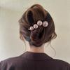2024 Korean Pearl Hairpin: Elegant Twist Clip for Women
