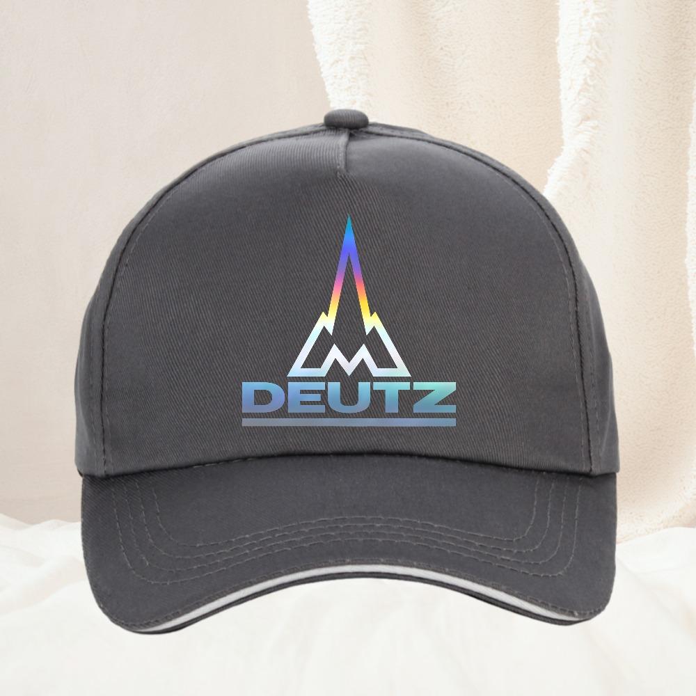 Deutz Baseball Cap Fahr Tractor Sport Casual Washed Hip Hop Hats Couple Stylish Outdoor Sun Protection Hats