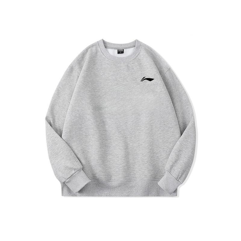 Свитшот мужской Li Ning Монетный серый AWDVP61-1 3XL