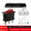 Tripod Electric KCD3 Rocker Switch, Single Pole, 30A/50A for Industrial Power Supply