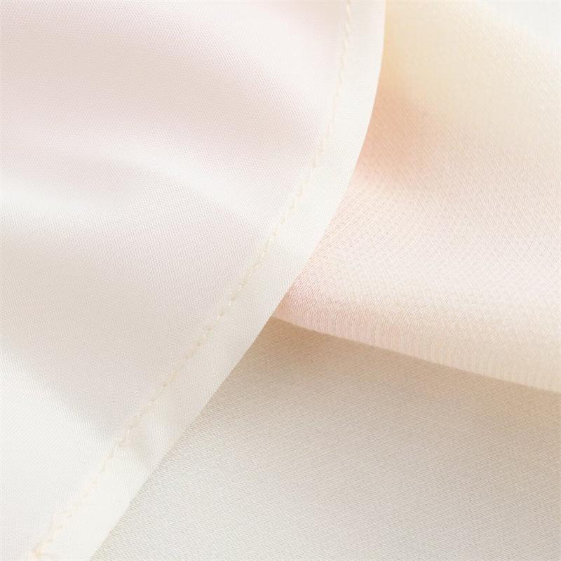 2025 New Summer Women's Metal Fabric Silk Satin Texture Dress