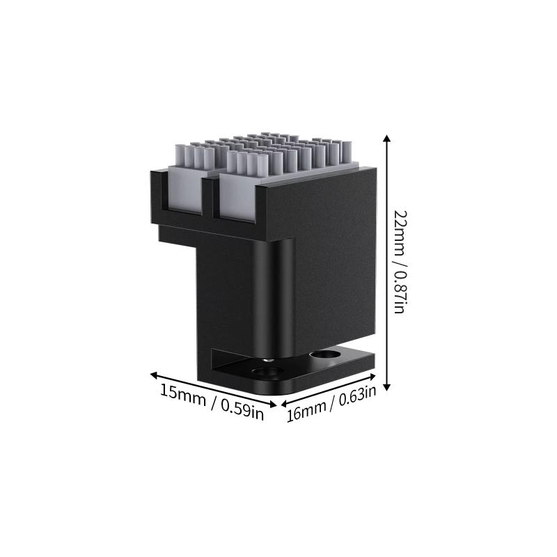 1 Satz für Bambu Lab P1 X1 Panda Bürste Px Multi-Material Zuverlässigkeits-Upgrades Düsen Wischer Hotend Reiniger 3D-Druckerteile