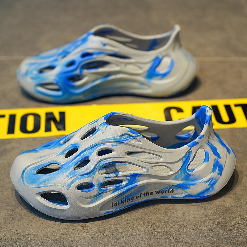 

Мужские летние сандалии из ЭВА: Модные комнатные и уличные тапочки с удобной подошвой, в которые можно просто проскользнуть. 42