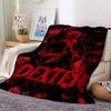 1pc Dexter Throw Blanket Soft Flannel, Cozy All Season Polyester Perfect for Home, Office