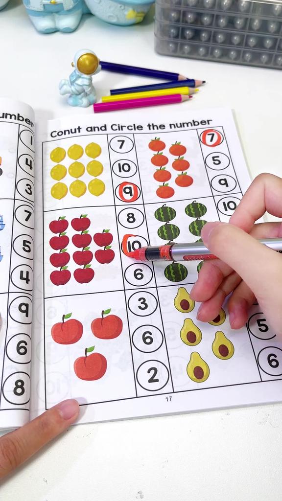 64-Page Interactive Preschool Math Workbook: Number Tracing Addition and Subtraction Exercises - Early Education Activities ideal for