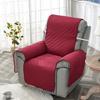 1Person Reclining Dining Chair Cover Pets Kids Non Skid Reclining Armchair Covers Quilted Fabric Relax Furniture Cover Funda Sillon Relax Home Hotel