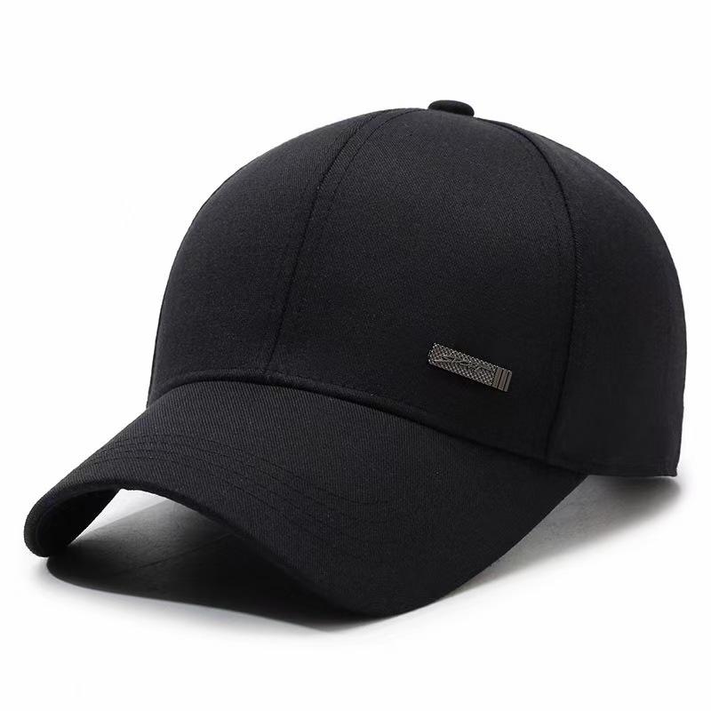 Men's baseball cap - outdoor casual sports travel sun hat - visor cap for middle-aged and elderly