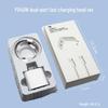 "40W Dual USB-C Fast Charger for Apple Devices 8-16, 30W US Standard Dual Port Fast Charging"