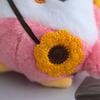 Adorable Creative Outdoor Duck Plush Doll Keychain With Soft Feeling And Cute Design