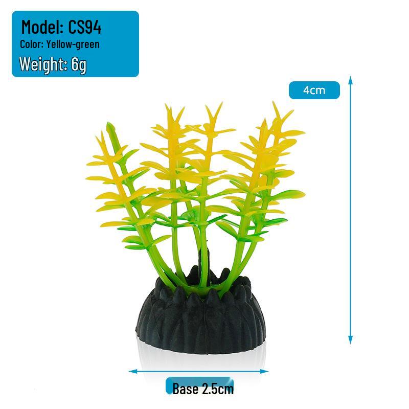 Yapay Akvaryum Dekorasyonu: Plastik Su Bitkileri ve Çiçekleri