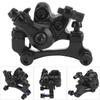 Mechanical Disc Brake Calipers Front and Rear Cylcing Bike Bicycle (black)