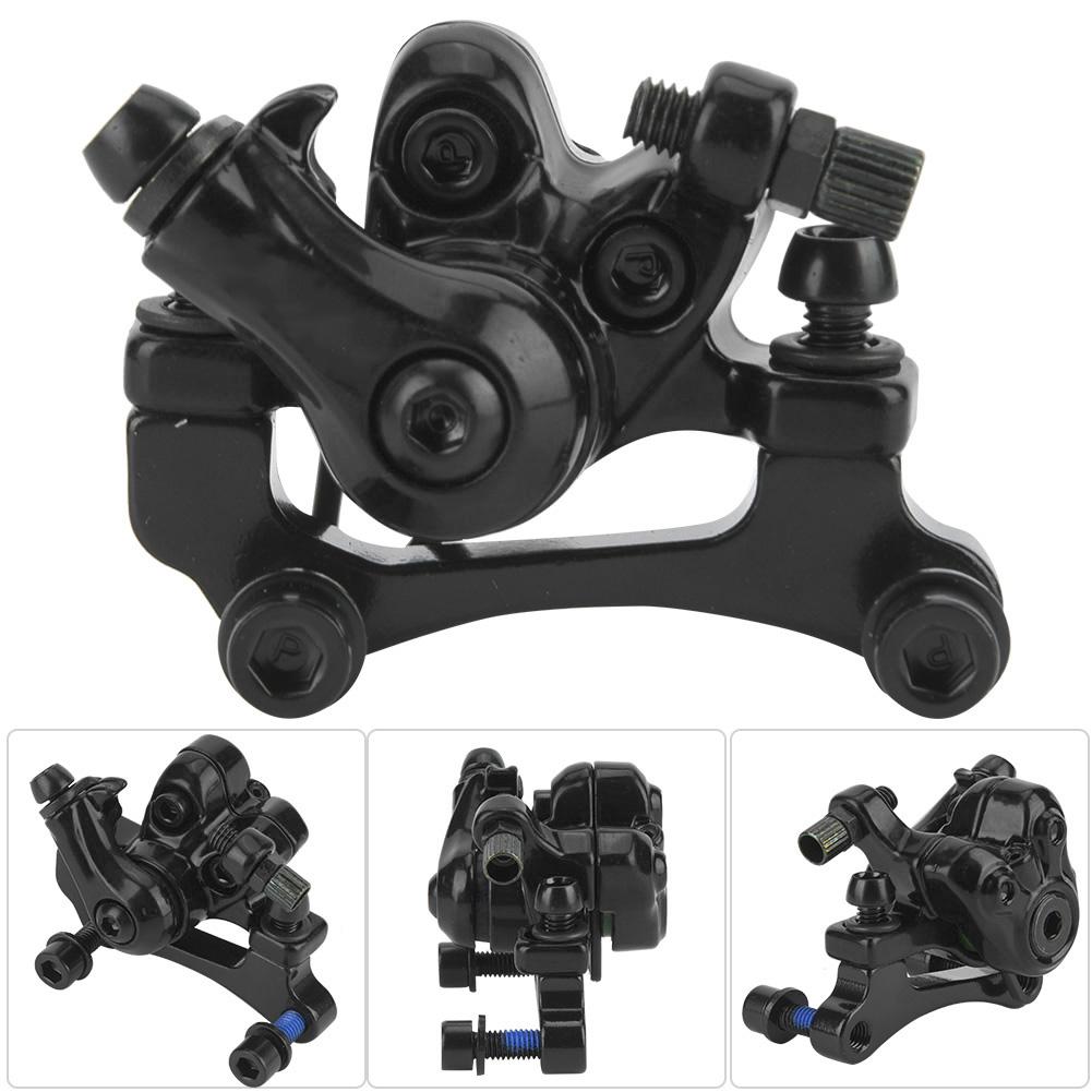 Mechanical Disc Brake Calipers Front and Rear Cylcing Bike Bicycle (black)
