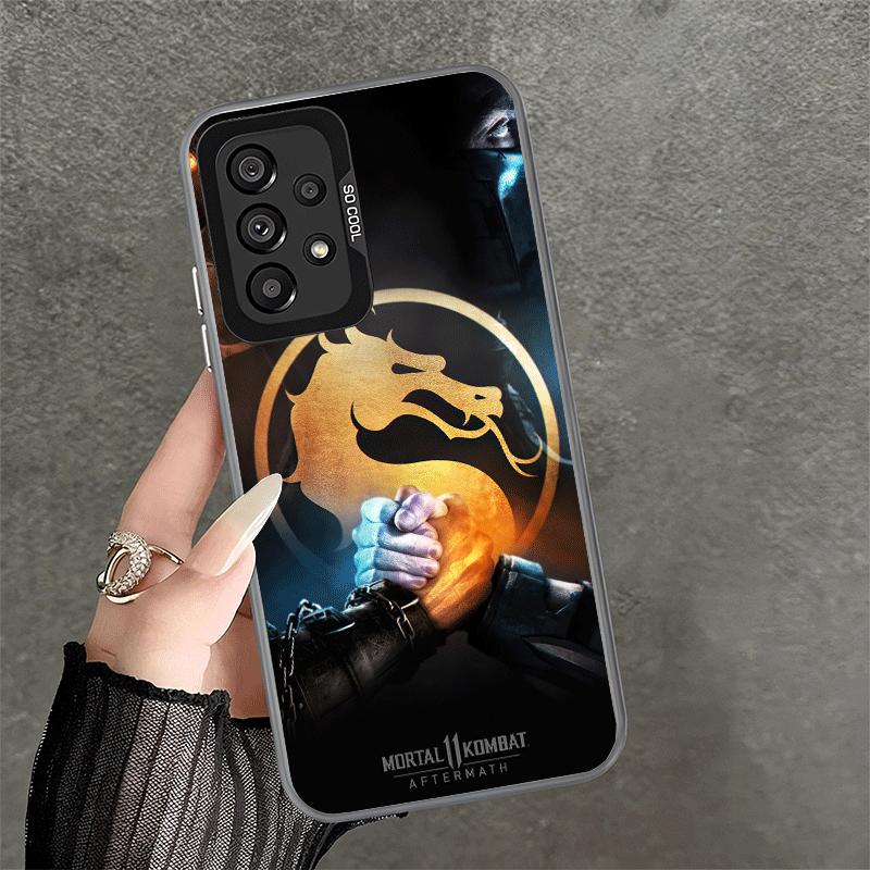 Mortal Kombat Game Shockproof Phone Case for Samsung A17 A16 A15 A14 A37 A57 A36 A56 A26 A35 A55 A25 A34 A54 A24 A13 A23 A33 A53