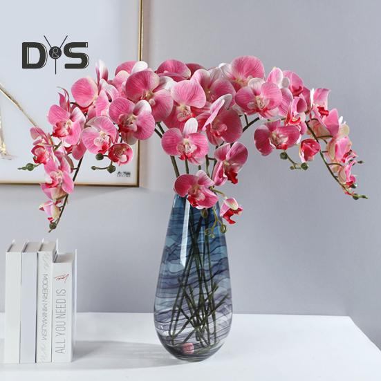 Žiarivé farby Falošná motýľová orchidea Bez zalievania Krásna ručná práca Umelá motýľová orchidea