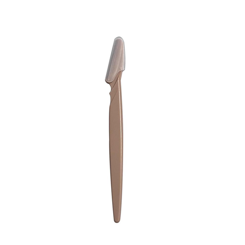 Women's Straight Handle Eyebrow Razor: Special Shaping Tool, Beauty Makeup Artifact, Chrome Thickened Version, 5.5g.