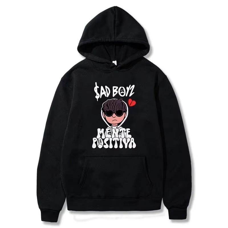 In 2025 sweatshirts hooded boys sad boys Harajuku girls hip-hop music gifts casual loose and comfortable sweatshirts