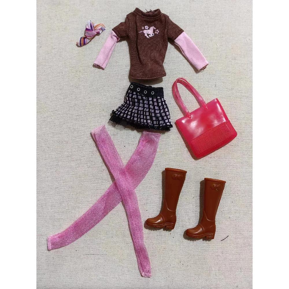 Ručně vyráběné OBLEČENÍ pro panenku Outfit pro 11,5palcovou 30cm panenku bjd oblečení Mnoho stylů Dárky pro doplňky panenek 6