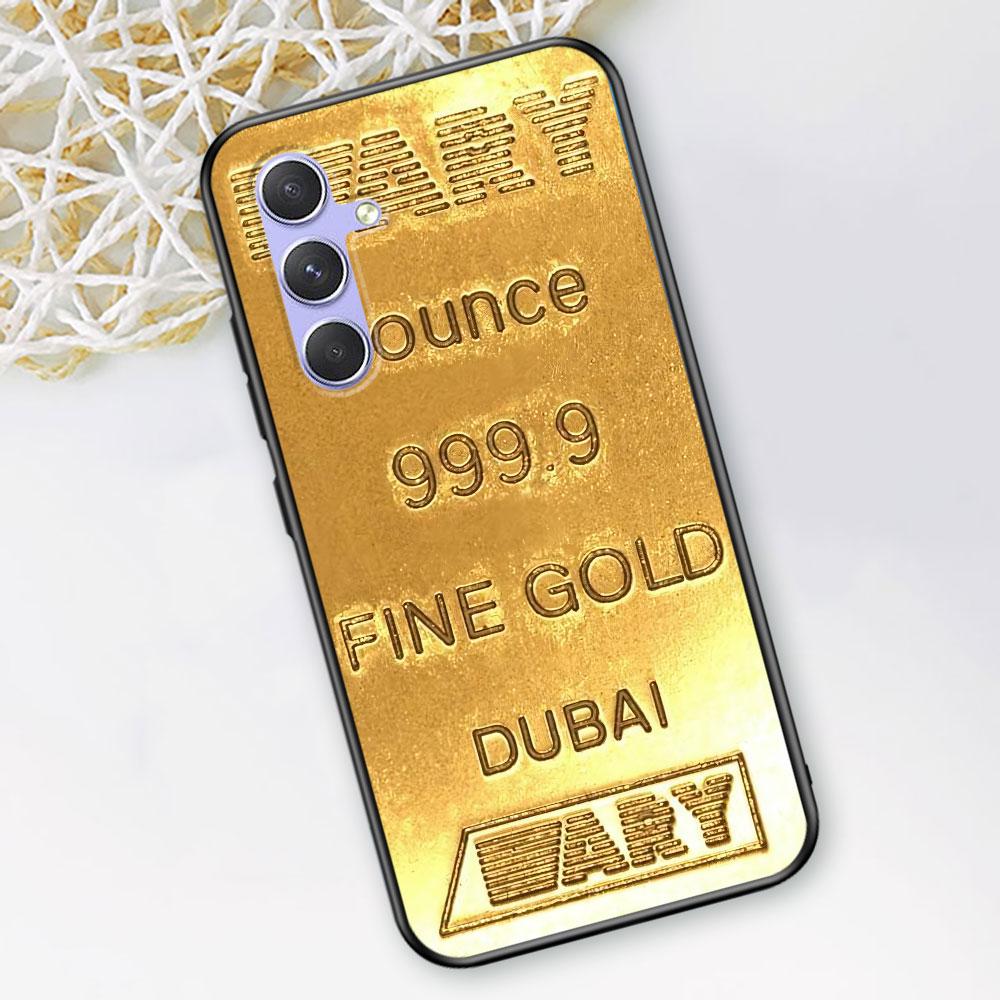Fine Gold Pattern Printing Case for Samsung Galaxy A51 A53 A54 A31 A52 A12 A13 A21s A22 A32 A11 A22 A33 A41 A52s TPU Phone Cover