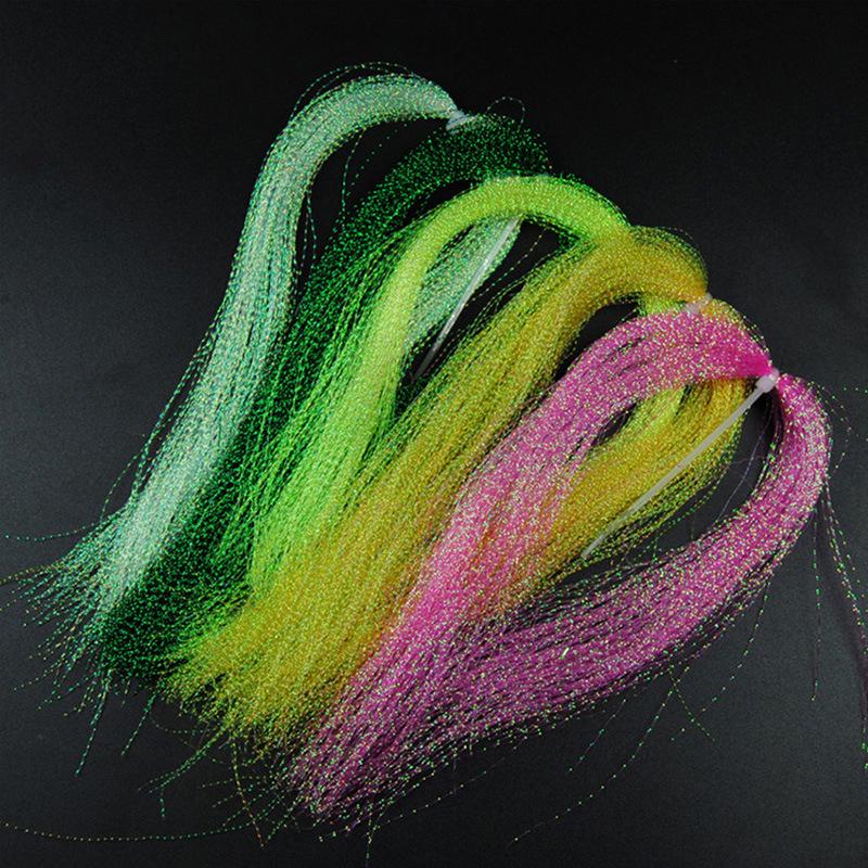 Colorful Spiral Silk Bait & Hook Tying Material