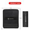JNWYL1 1/2Pcs Suede Car Roof Handle Protect Cover Handrail Pull Glove Auto Accessories for Mercedes Benz W211 W204 W210 W203 CLA GLA