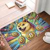 Cryptocurrency Dogecoin Floor Door Kitchen Bath Mats Anti-Slip Outdoor Bitcoin Geek Doormat Garage Entrance Carpet Rug