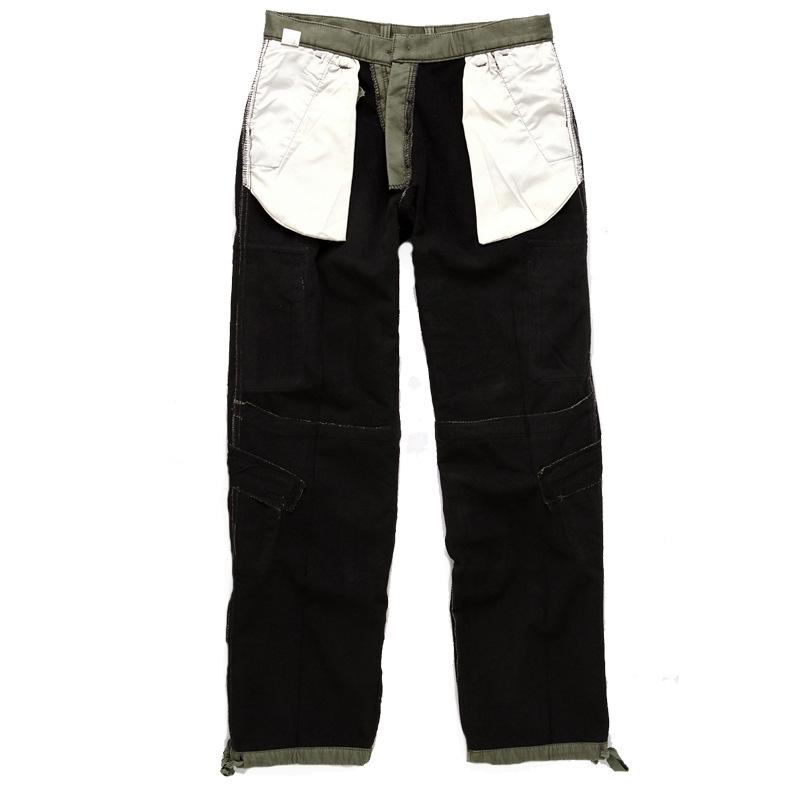 Men's Winter Fleece Multi-Pocket Casual Overalls