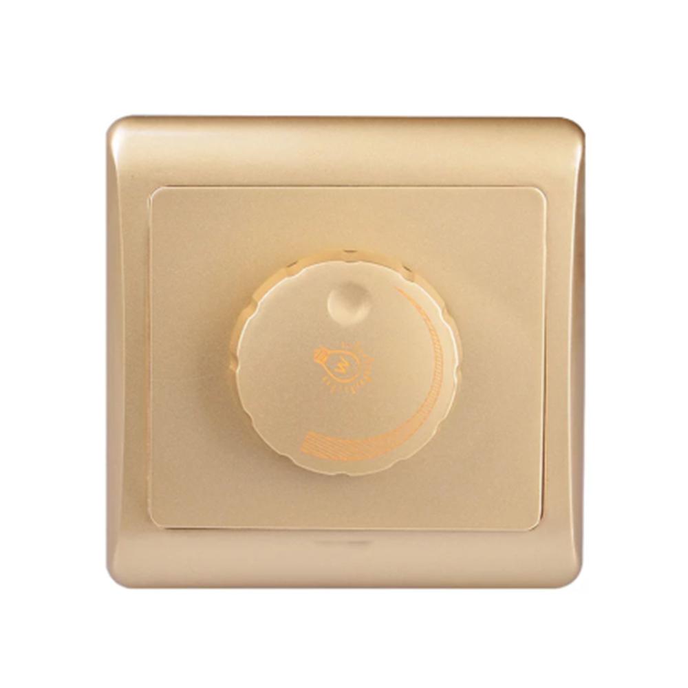 86 Type Dimmer Switch Panel Wall 220V High Power 450W Stepless Switch Dimmer Incandescent Lamp