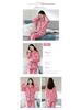 Women's Long Sleeve Coral Fleece Pajamas - Thick, Warm Flannel for Autumn and Winter
