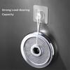 5/10Pcs Transparent Wall Hook Strong Adhesion No Drill Installation Towel Holder Hook Kitchen Bathroom Organizer Home Improvement