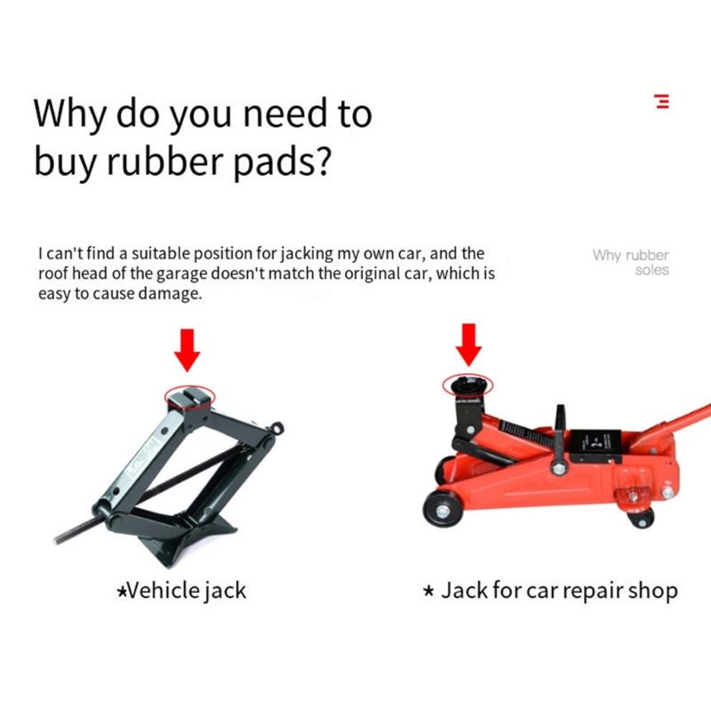 Lifting Jack Pad Lift Point Support Fit for  Y Car Rolling Jack Guard Pad