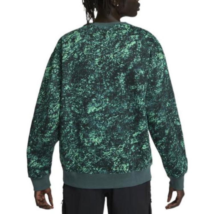 Nike ACG THERMA FIT Sweatshirts Unisex Spring Green Crew Neck Moderate Regular DV9101-363