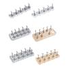 Durable Acrylic Nail Art Practice Stand Magnetic Fingernail Display Holder for False Nails