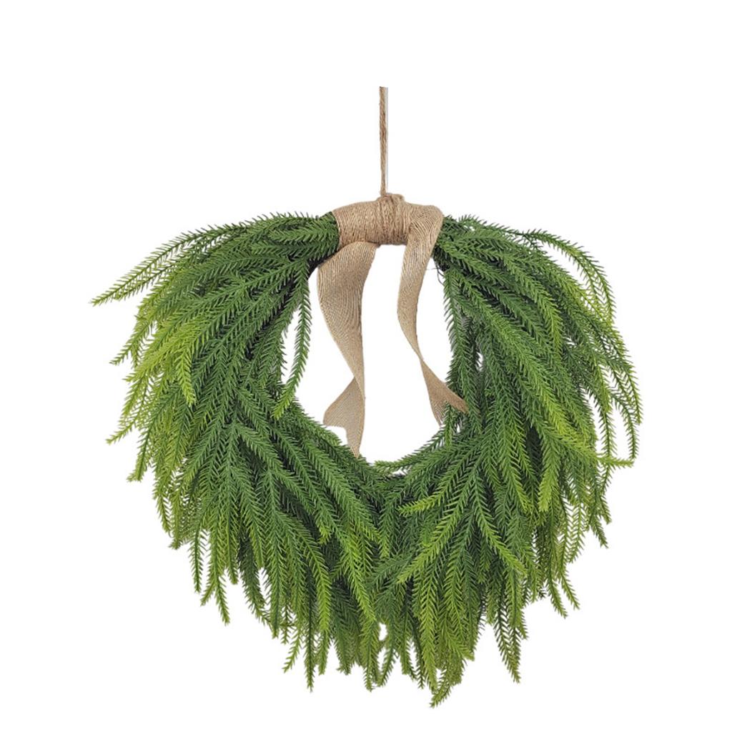 Simulace Srdcovitý Měkký Gumový Prsten Girlanda Přívěsek Vánoční Svátek Venkovní Dekorace