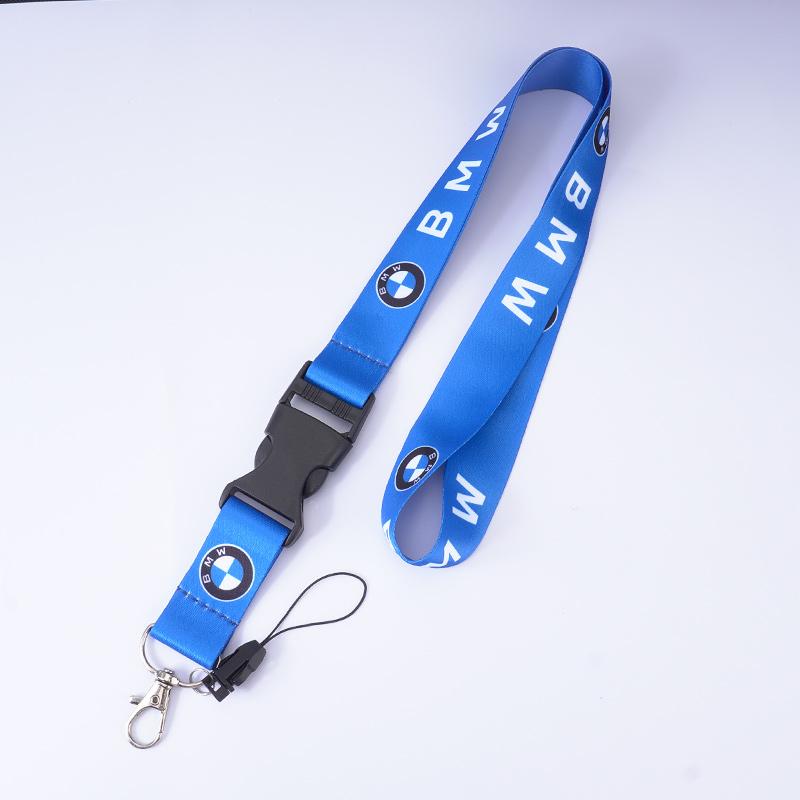 QDSY1 Gift Pendant Keychain Neck Strap Lanyard Motorcycle Car Mobile Phone Keychain Accessory For BMW F30 F10 E90 F20 E46 E60 E70 E39