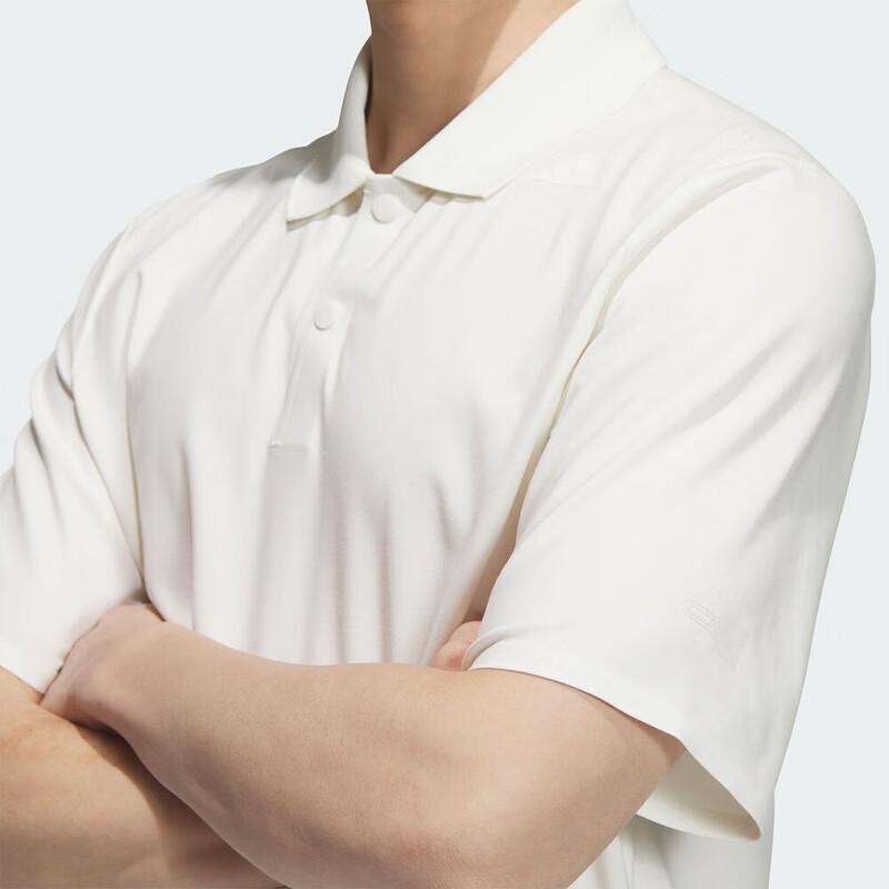 Adidas Polo Shirts Men's Jade White Polo Collar Moderate KC5827