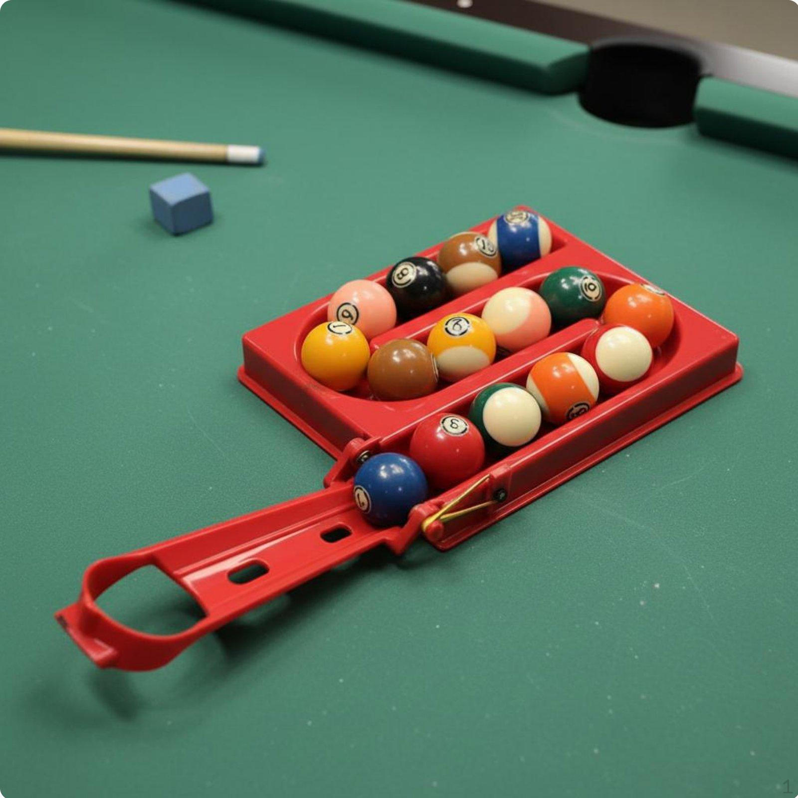 Snooker Ball Setter Press to Dispense Pool Placer Improves Efficiency Billiards Accessory for