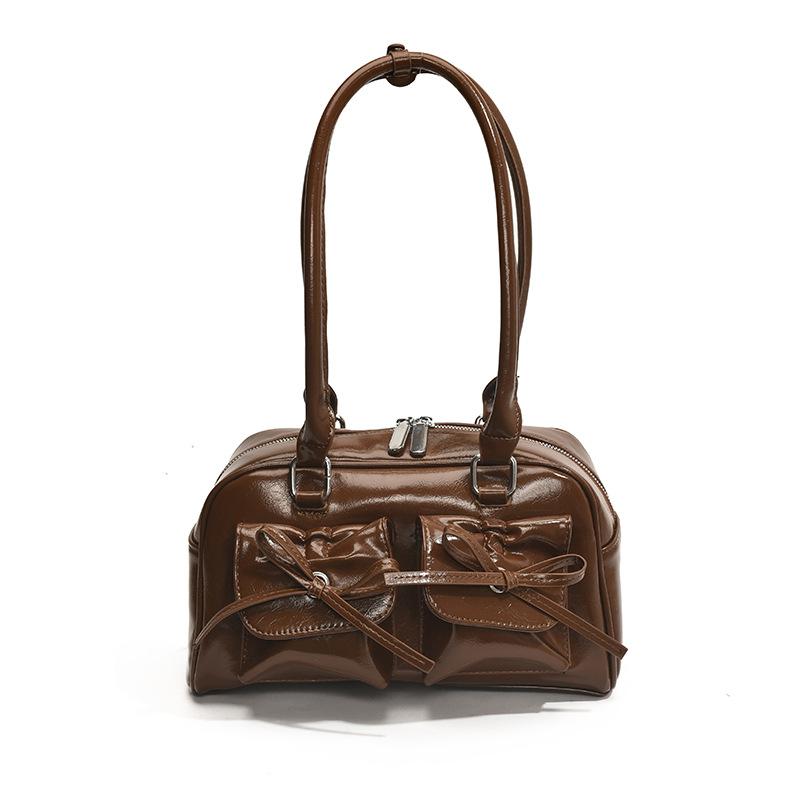 Fashion Trend Women's Bag 2025 New Niche Design Shoulder Bag, Portable Shoulder Crossbody Bag, Versatile Shoulder Bag