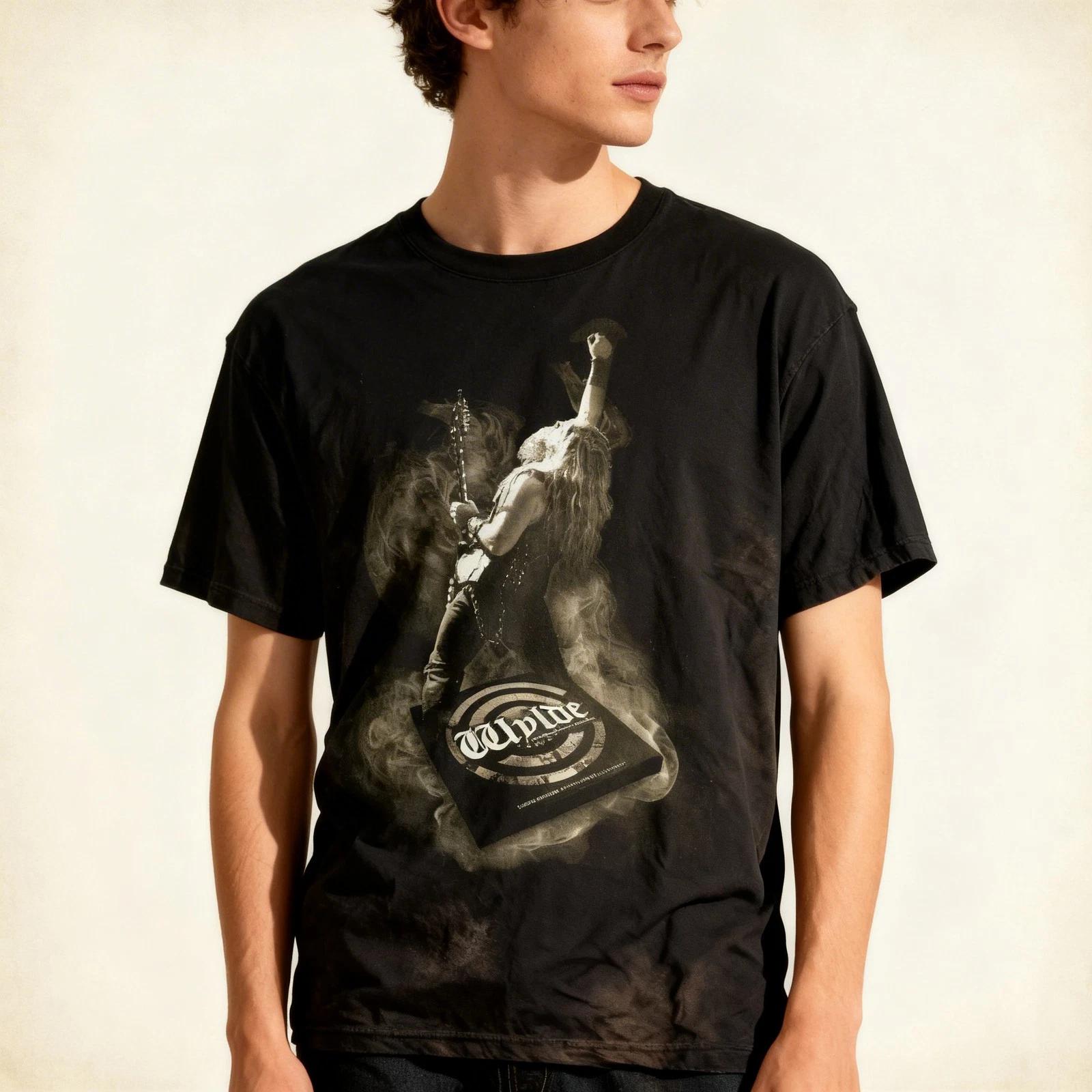 Zakk Wylde Black Label Society 2007 Black All Size Men s T-Shirt 3XL