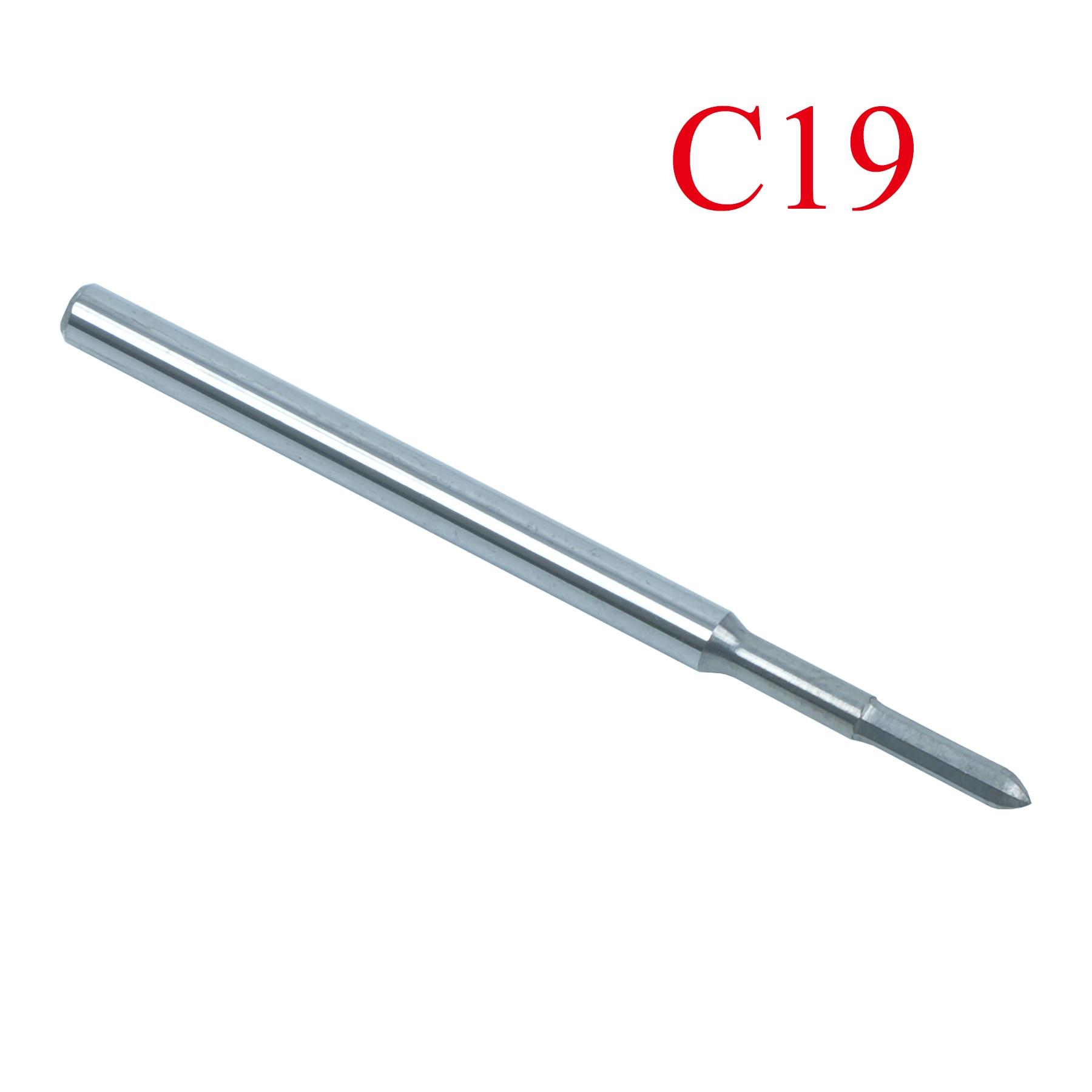 

Сверла из карбида вольфрама для ногтей, электрическая маникюрная дрель, аксессуары, фрезы для снятия гель-лака для ногтей, инструменты для ногтей, Efiles C19