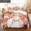 Anime Genshin Impact Lumine Duvet Cover Cartoon Girl Bedding Sets Twin Double Bed Set For Home Textiles