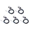 5Pcs Magnetic Switch Sensor 2 Wire Normally Open ABS Proximity Sensor DC AC 5‑200V